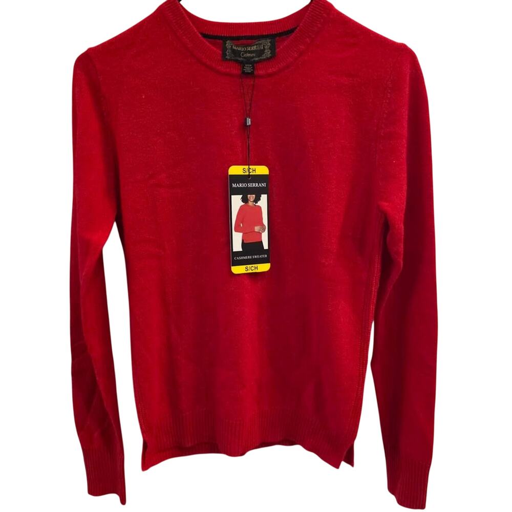 NWT Mario Serrani Cashmere Women's Sweater - Size S